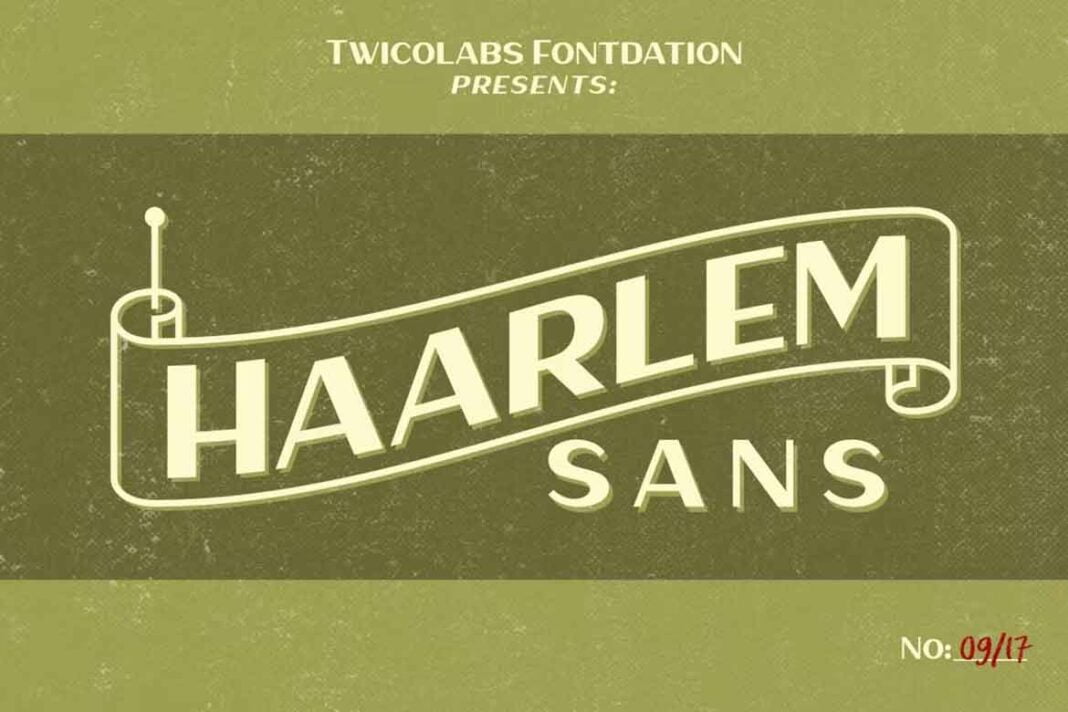 Haarlem Sans Font