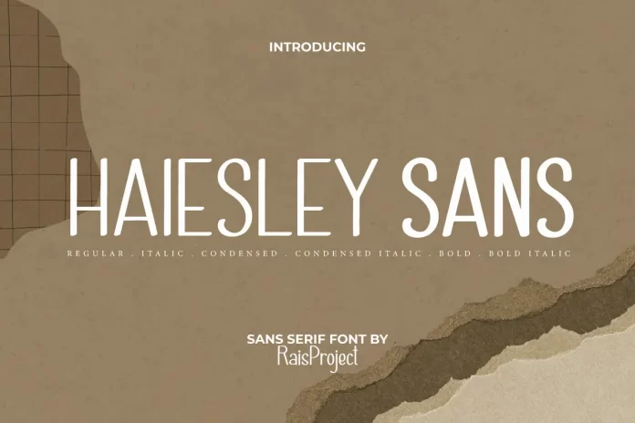 Haiesley Sans Font