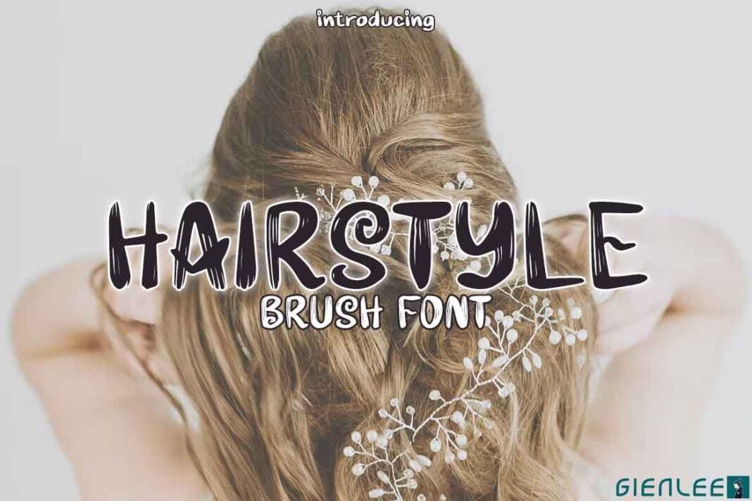 Hairstyle Font