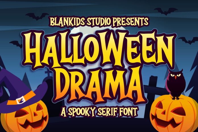 Halloween Drama Font