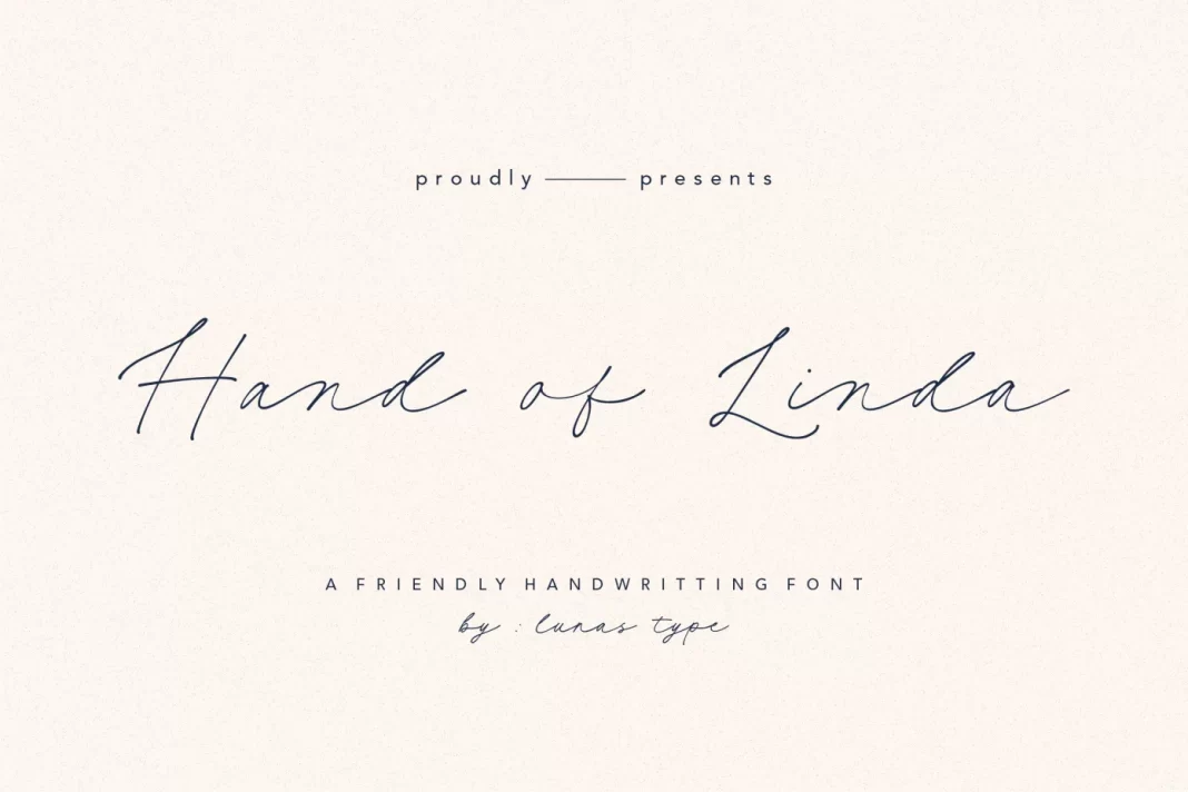 Hand Of Linda Font