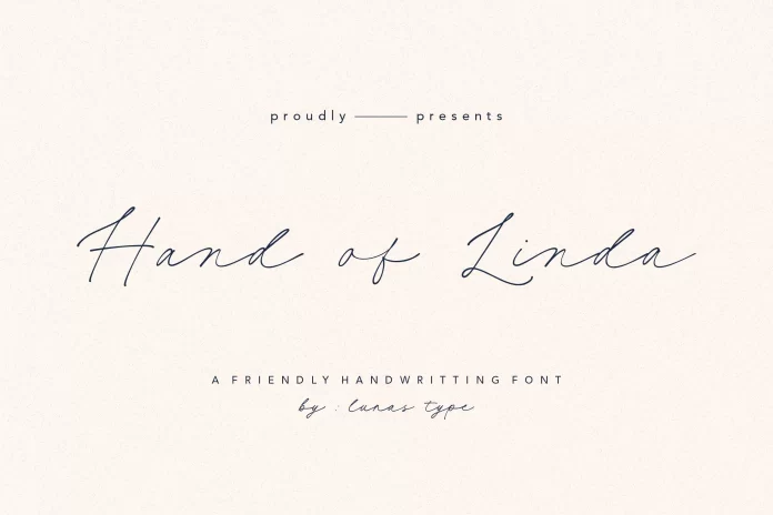 Hand Of Linda Font