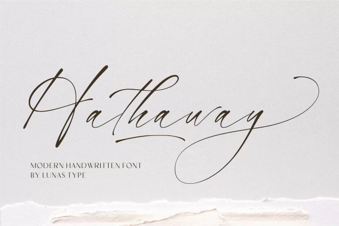 Hathaway Font