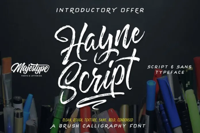 Hayne Script Font