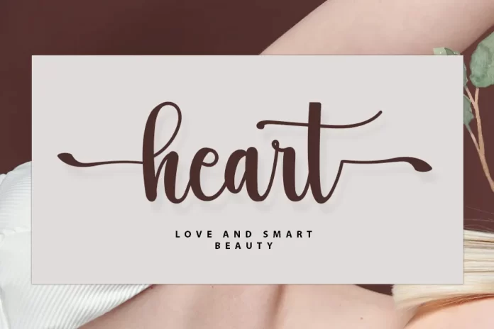 Heart Typeface
