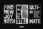 Heightie Sans Serif Headline Typeface