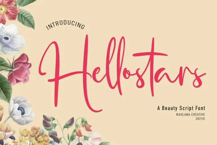 Hellostars Font