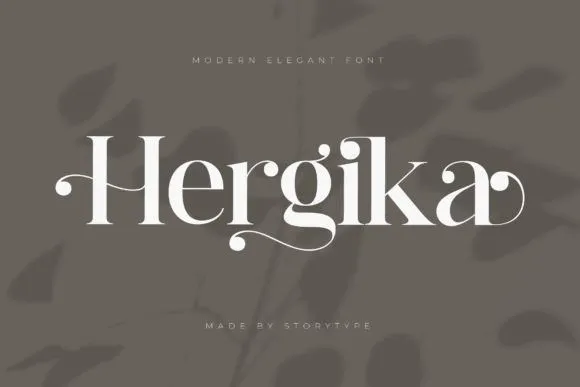 Hergika Font