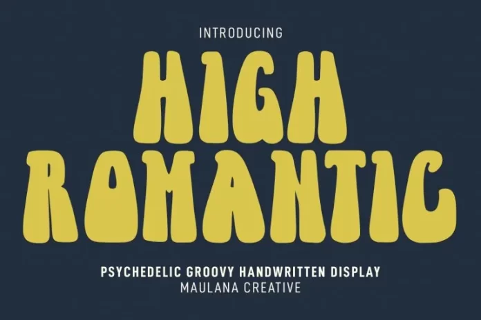 High Romantic Font