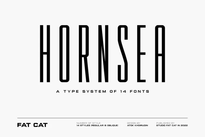 Hornsea Font
