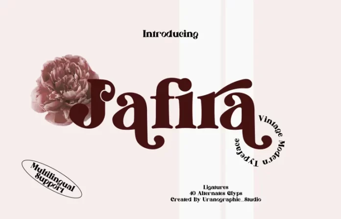 Jafira Font
