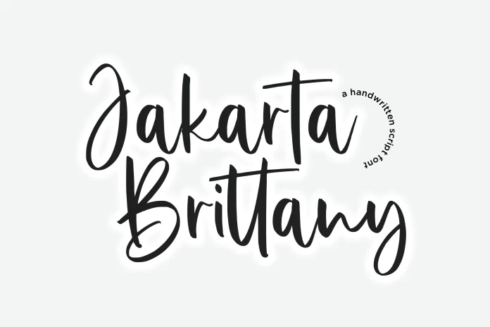 Jakarta Brittany Font