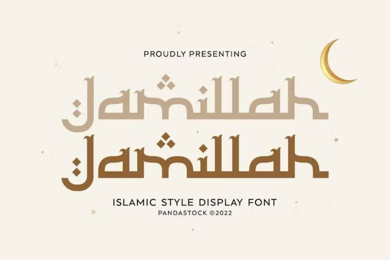 Jamillah Arabic Font