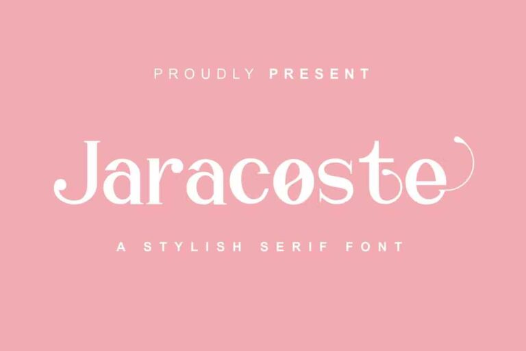 Jaracoste Font
