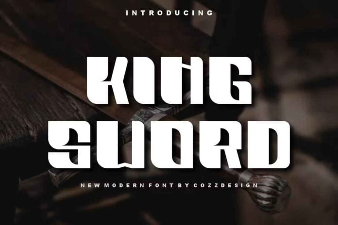 King Sword Font