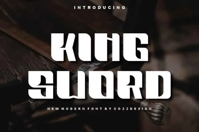 King Sword Font