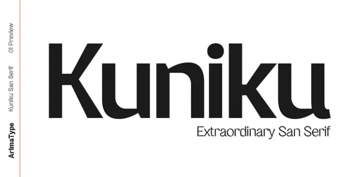 Kuniku Font Family
