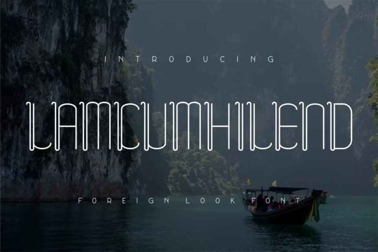 Lamcumhilend Font