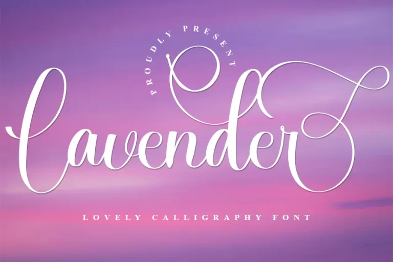 Lavender Font