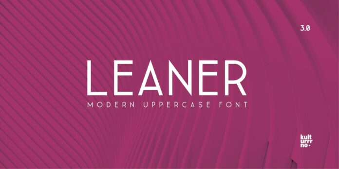 Leaner Font