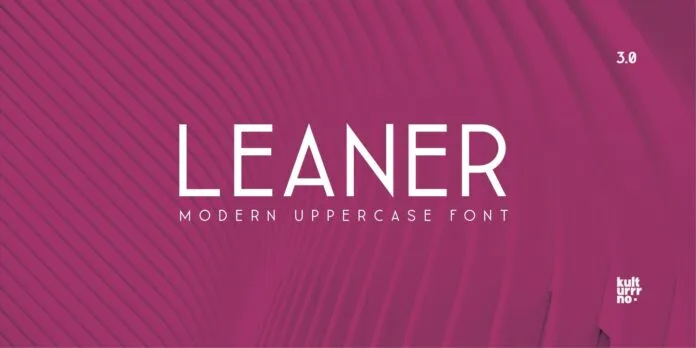 Leaner Font