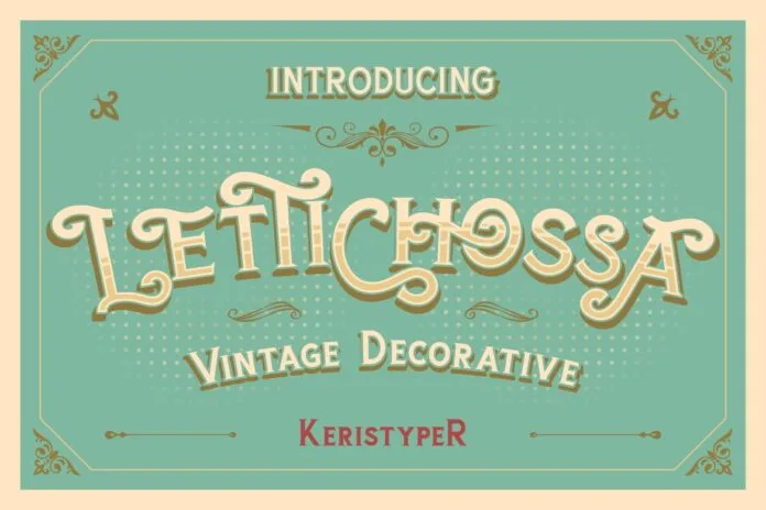 Lettichossa Font