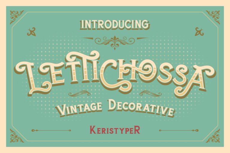 Lettichossa Font