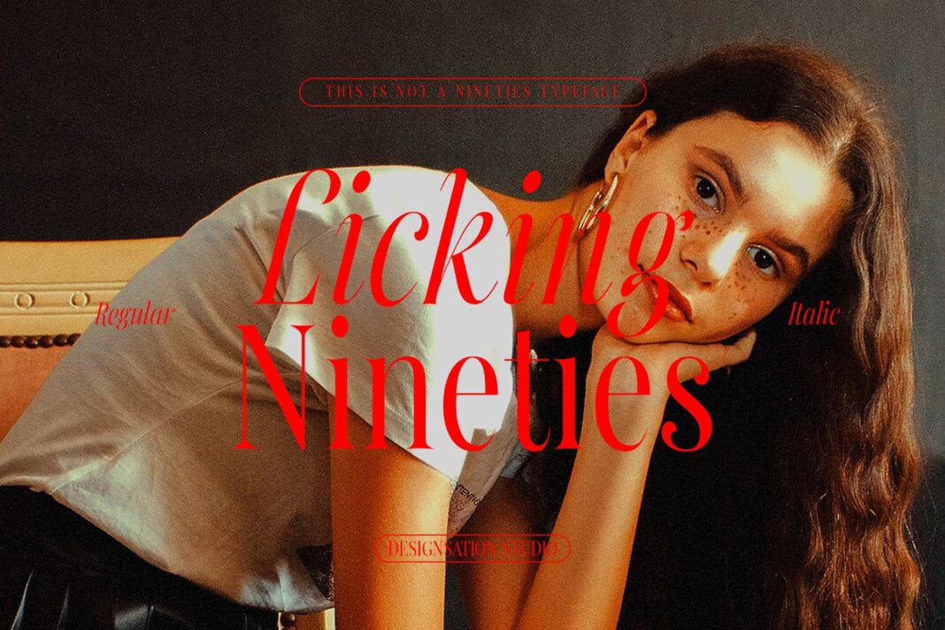 Licking Nineties Font