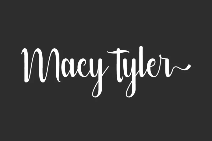 Macy Tyler Font