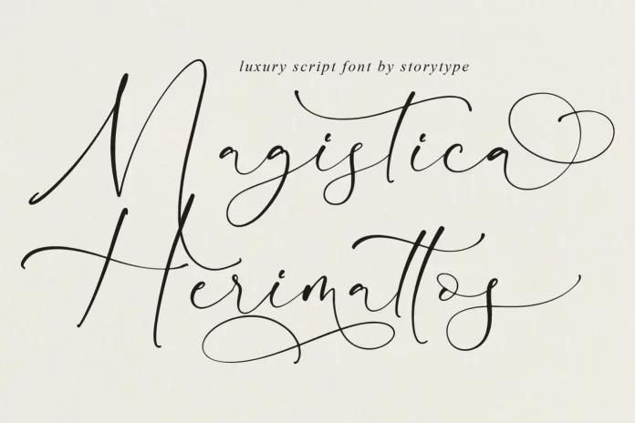 Magistica Herimattos Font