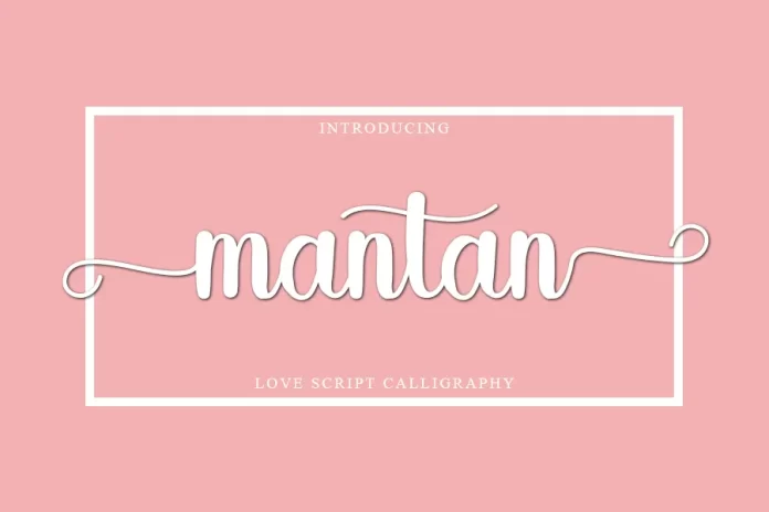 Mantan Font