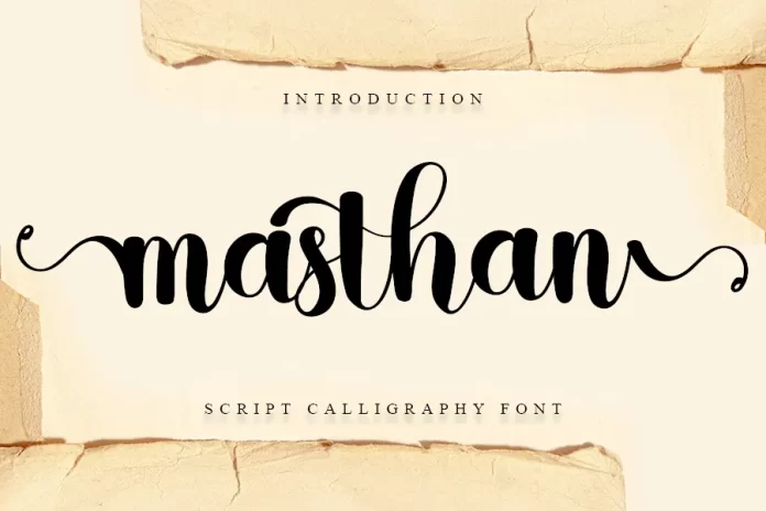 Masthan Font