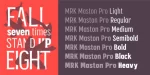 Maston Pro Font Family
