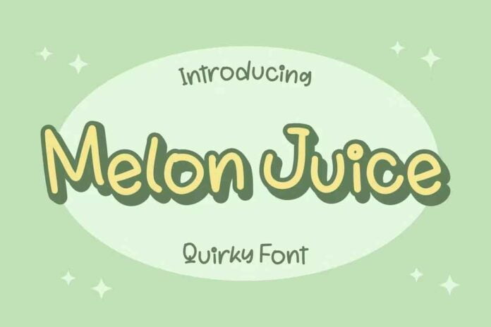 Melon Juice Font