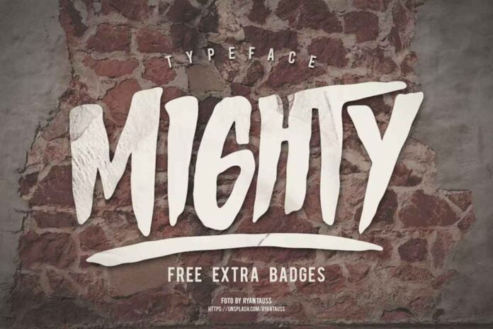 Mighty Typeface