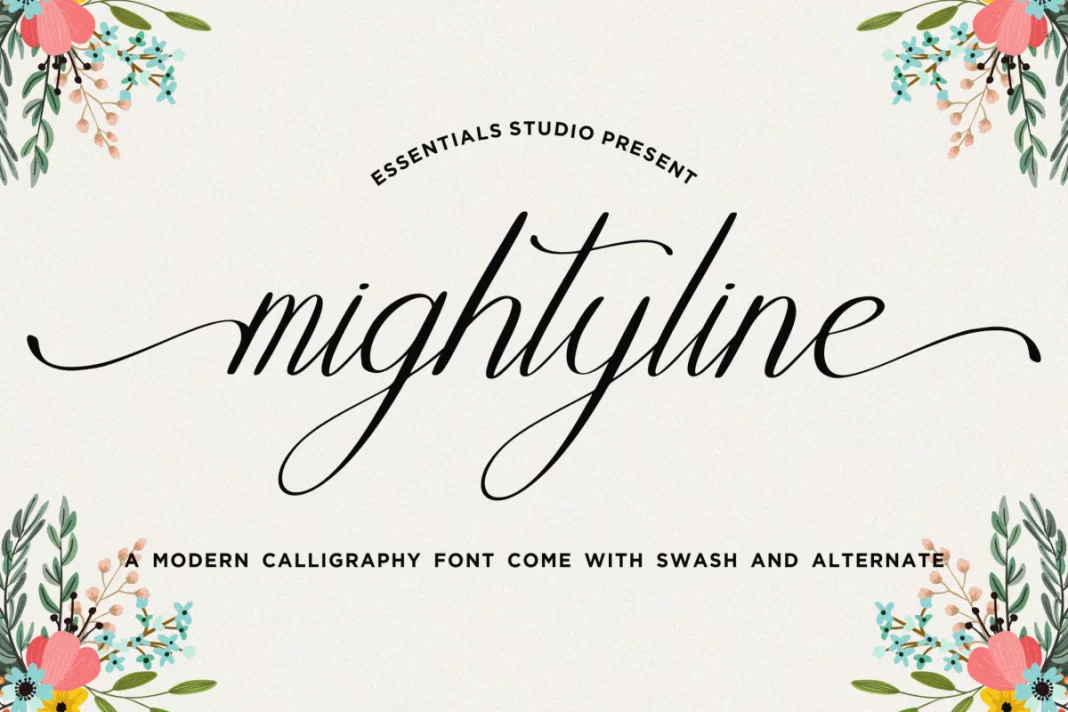 Mightyline Font