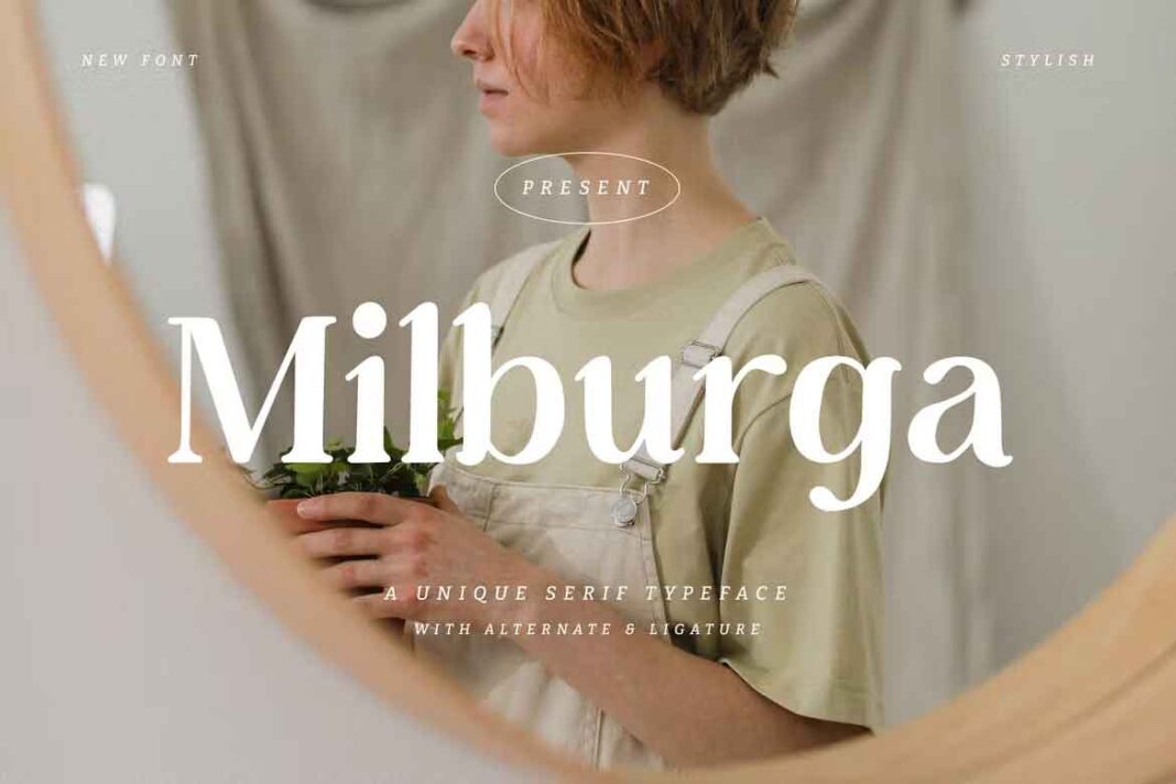 Milburga Font
