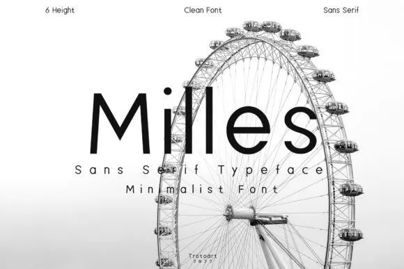Milles Font Family