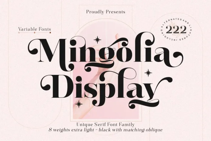 Mingolia Display Font