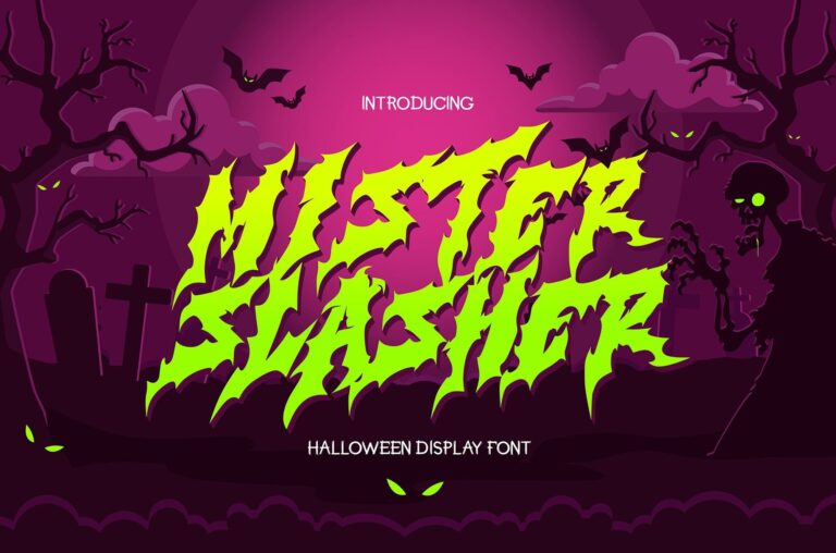 Mister Slasher Font