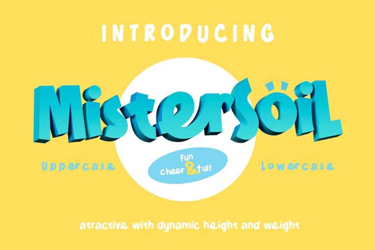Mister Soil Font
