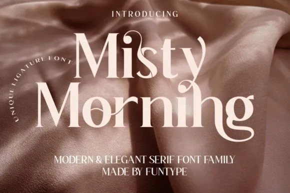 Misty Morning Font Family