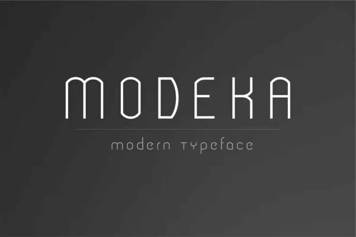 Modeka Font