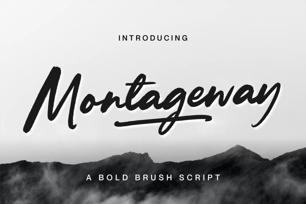 Montageway Font