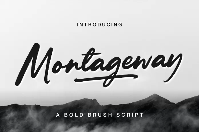 Montageway Font