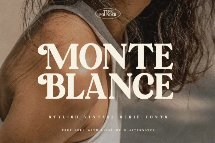 Monte Blance Font