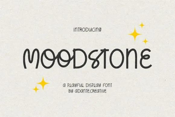 Moodstone Font