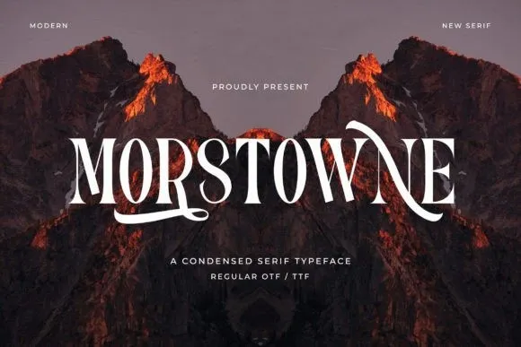 Morstowne Font
