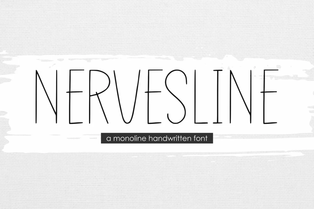 Nervesline Font
