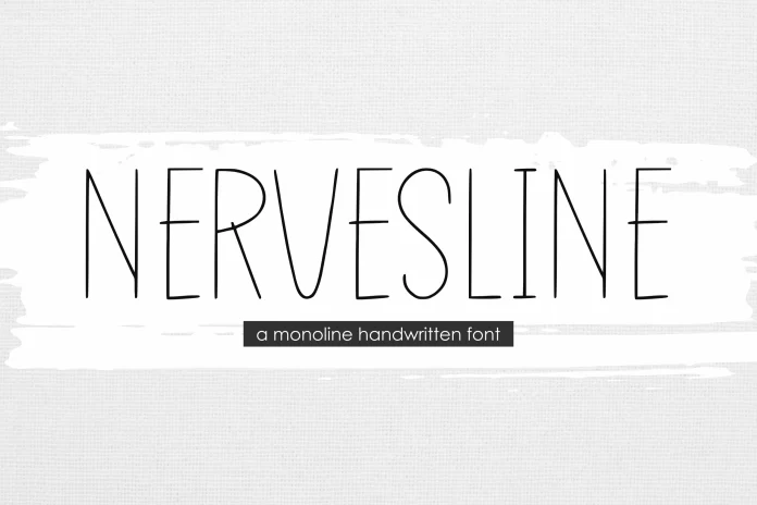 Nervesline Font